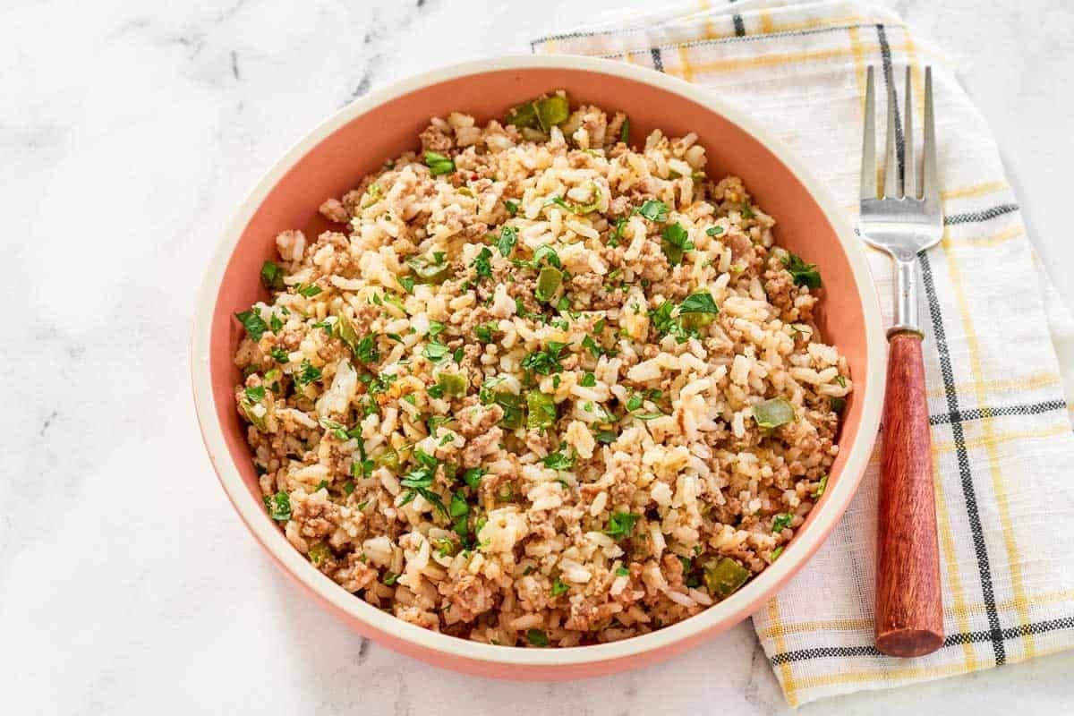 Copycat Popeyes Cajun Rice Recipe