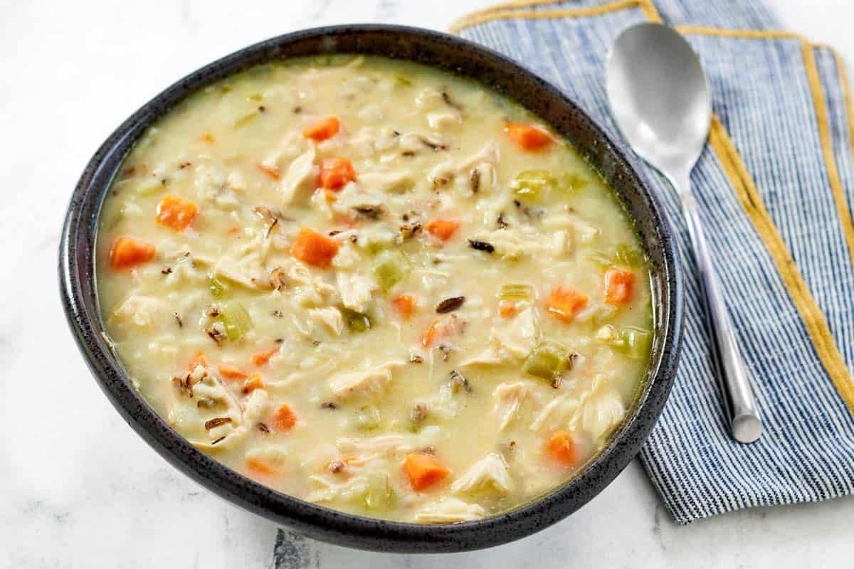 Jason's Deli Chicken and Wild Rice Soup