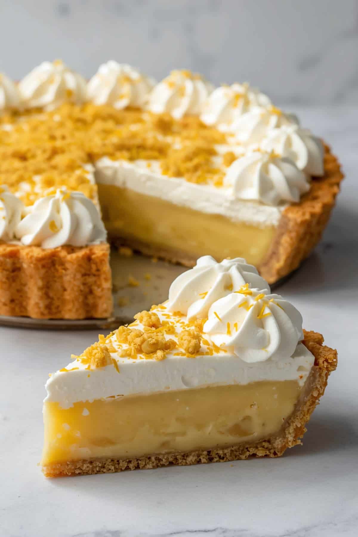Authentic Piccadilly Cafeteria Lemon Ice Box Pie | Creamy Citrus