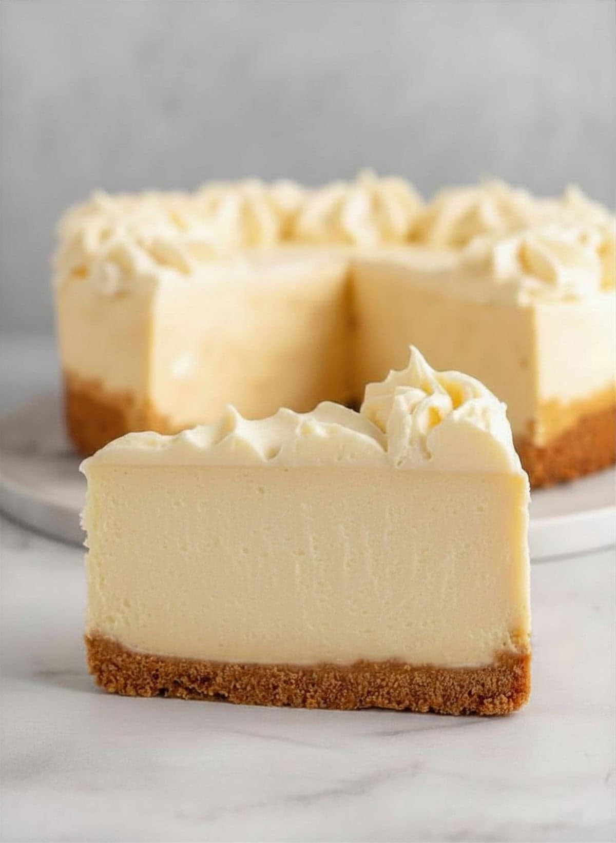 Cheesecake with Buttercream frosting