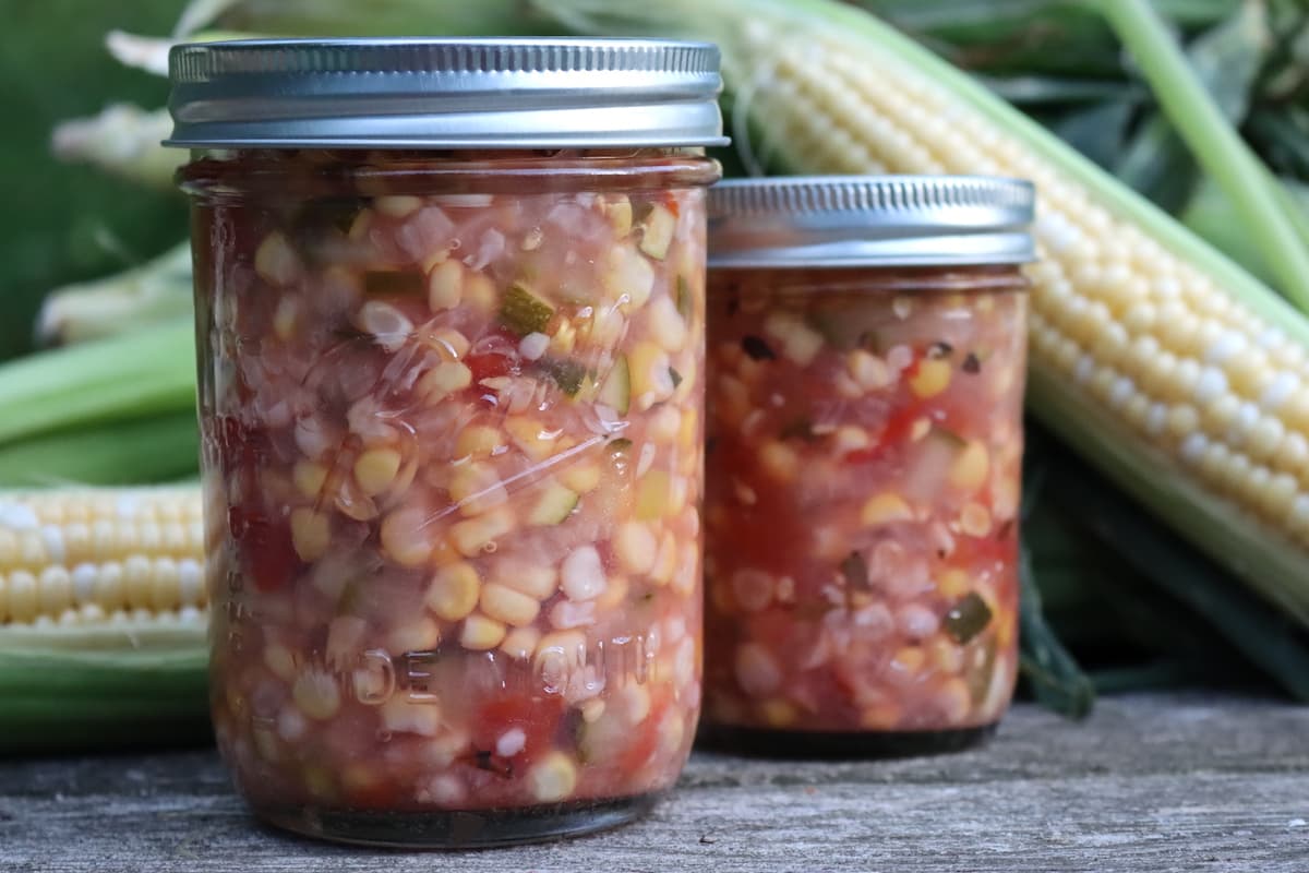 Corn Relish Recipe for Canning
