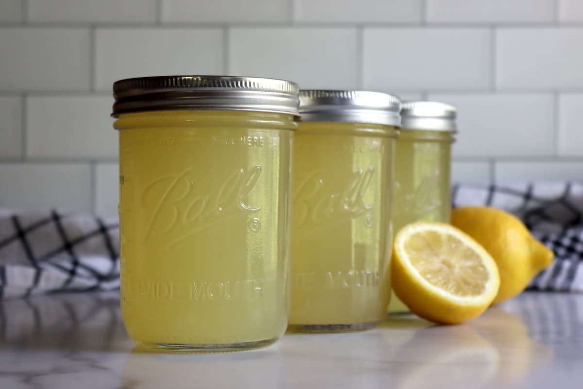 Canning Lemonade (& Lemonade Concentrate)