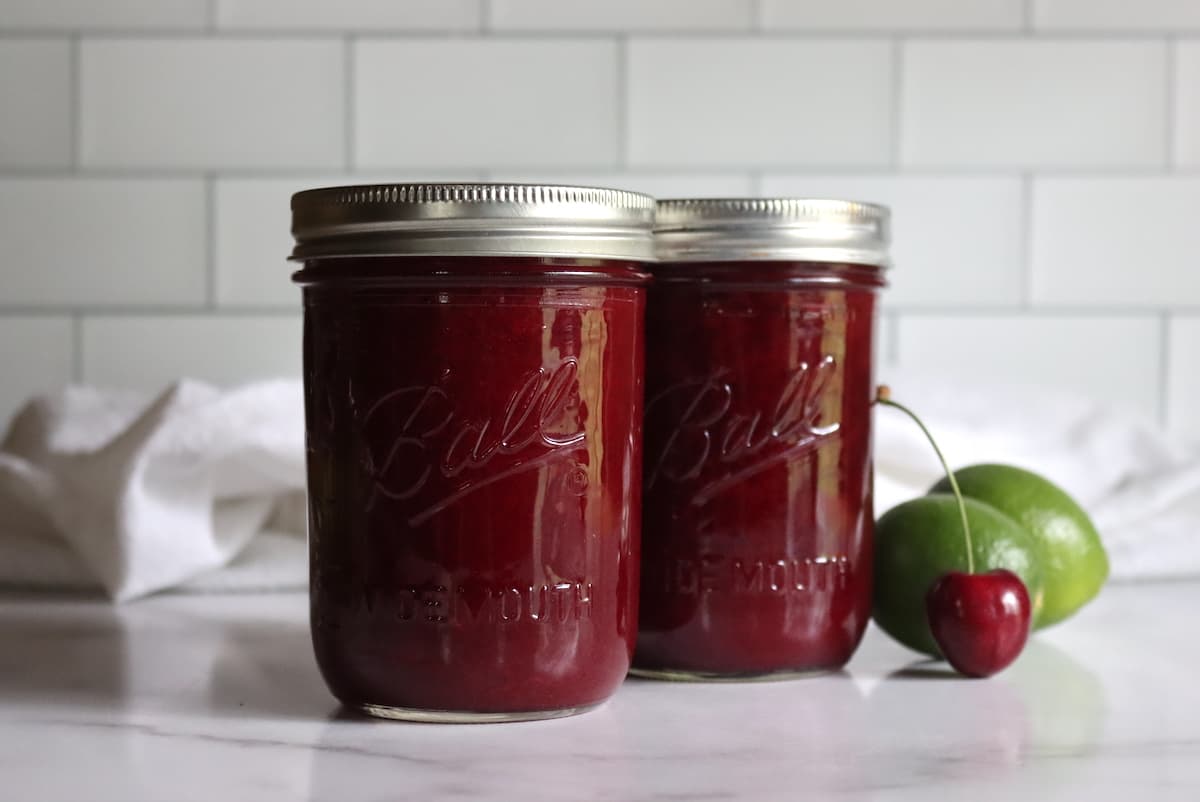 Canning Cherry Limeade Concentrate