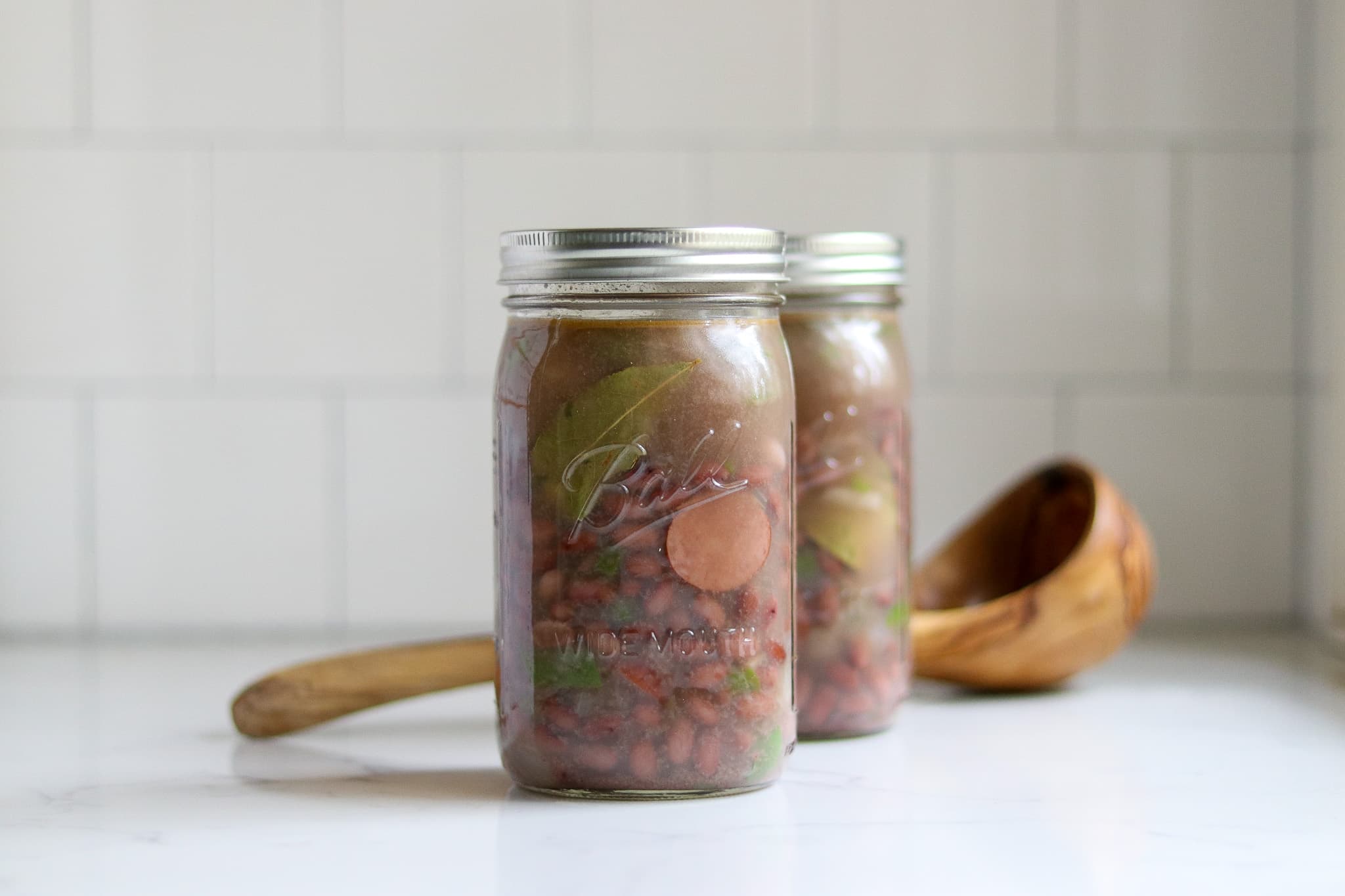 Canning Cajun Red Beans & Sausage
