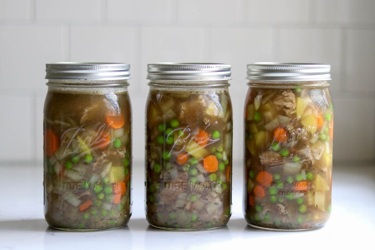 Canning Beef Pot Pie Filling