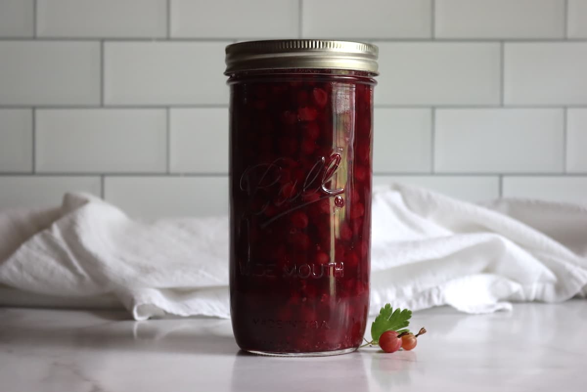 Canning Gooseberry Pie Filling