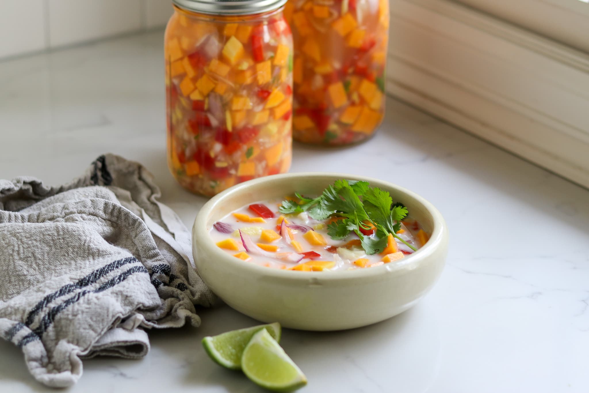 Canning Thai Coconut Squash Soup