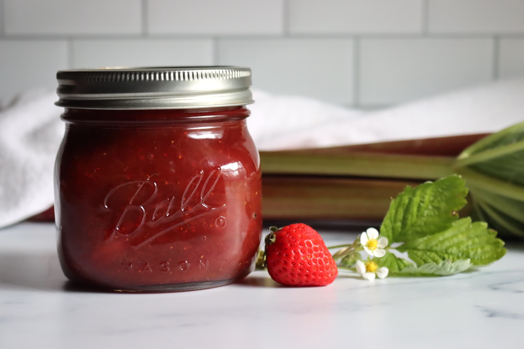 Strawberry Rhubarb Jam