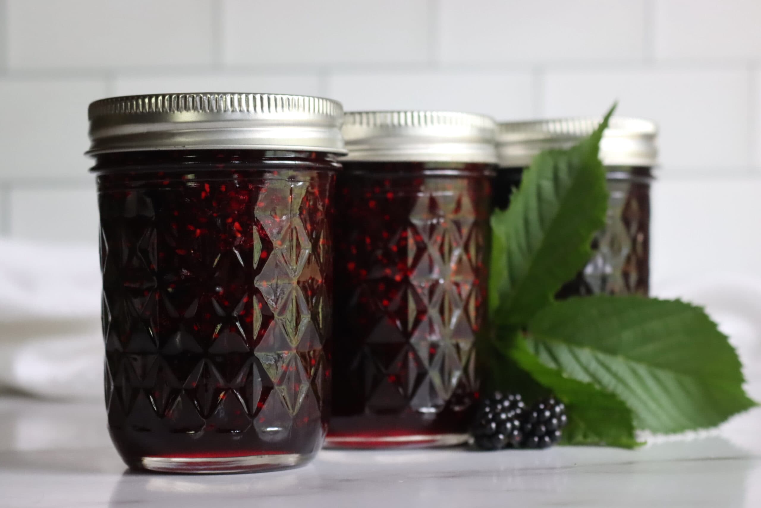 Old Fashioned Blackberry Jam (No Added Pectin)