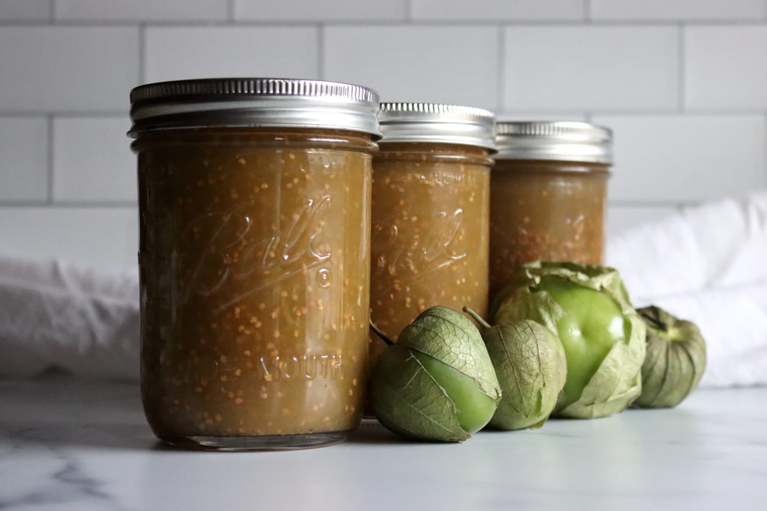 Canning Tomatillo Sauce