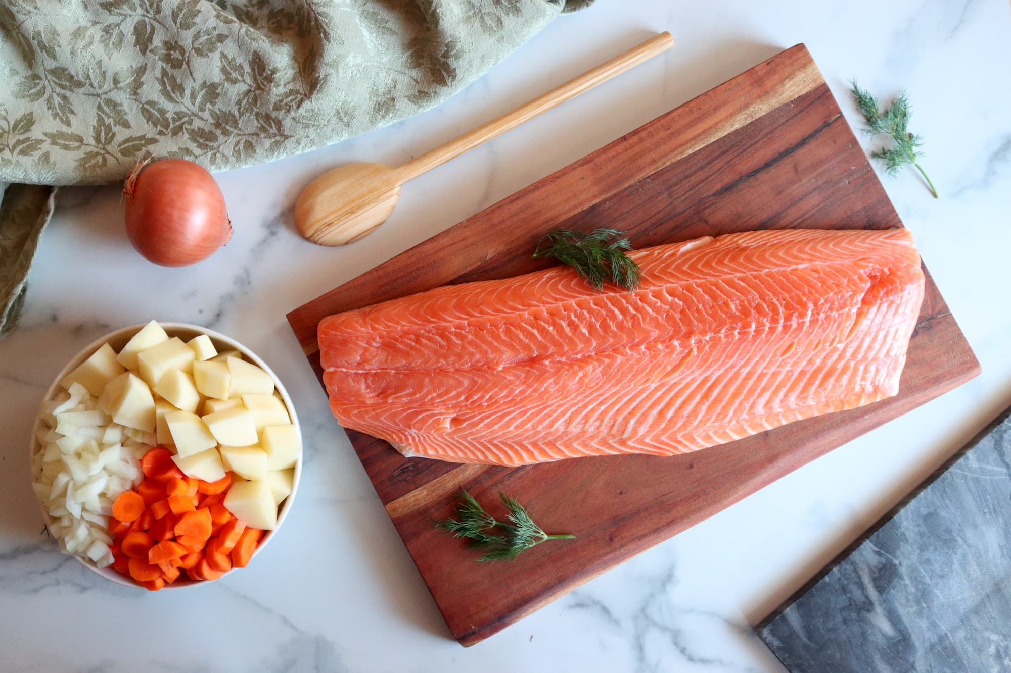 Canning Nordic Salmon Soup