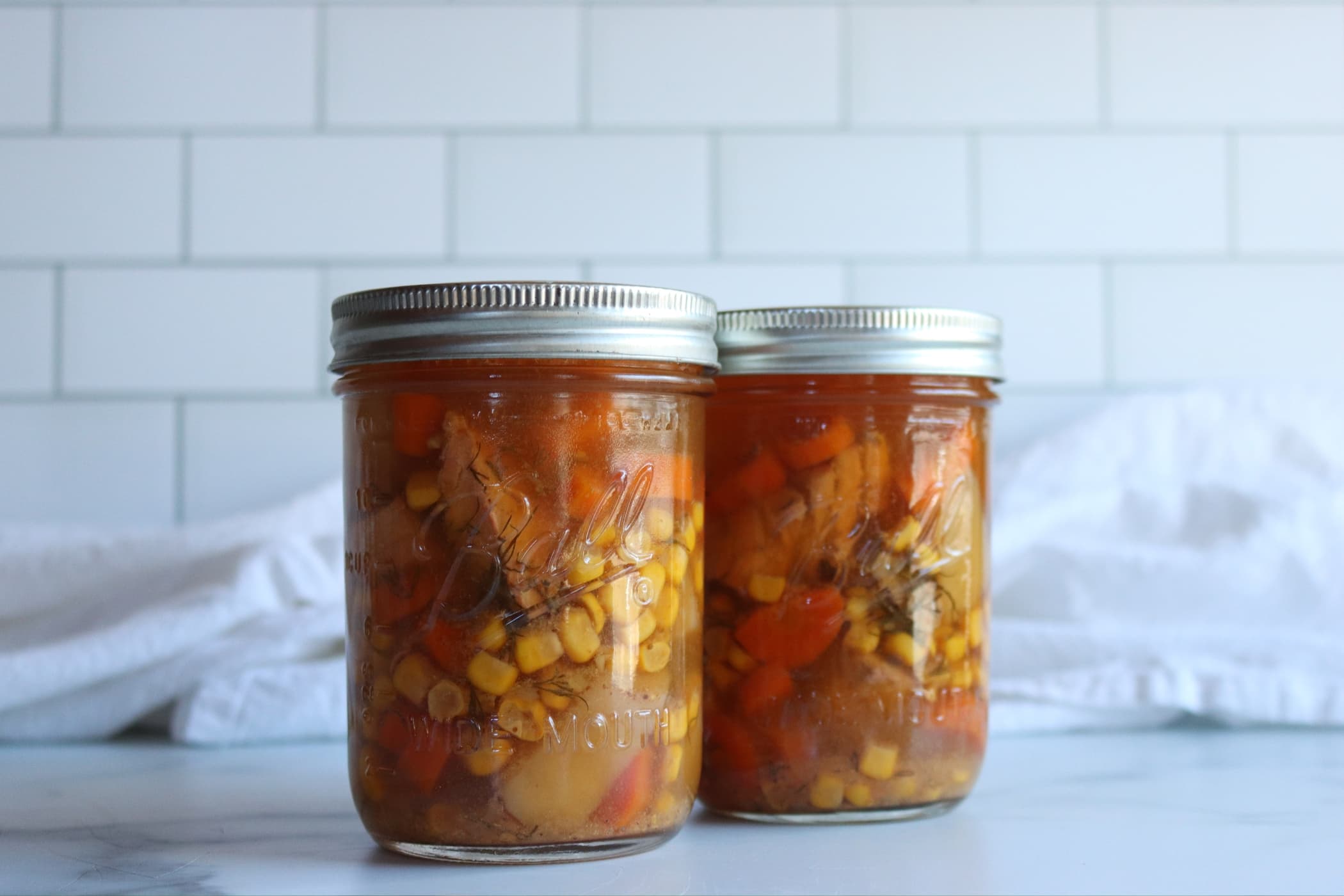 Canning Salmon Chowder Base