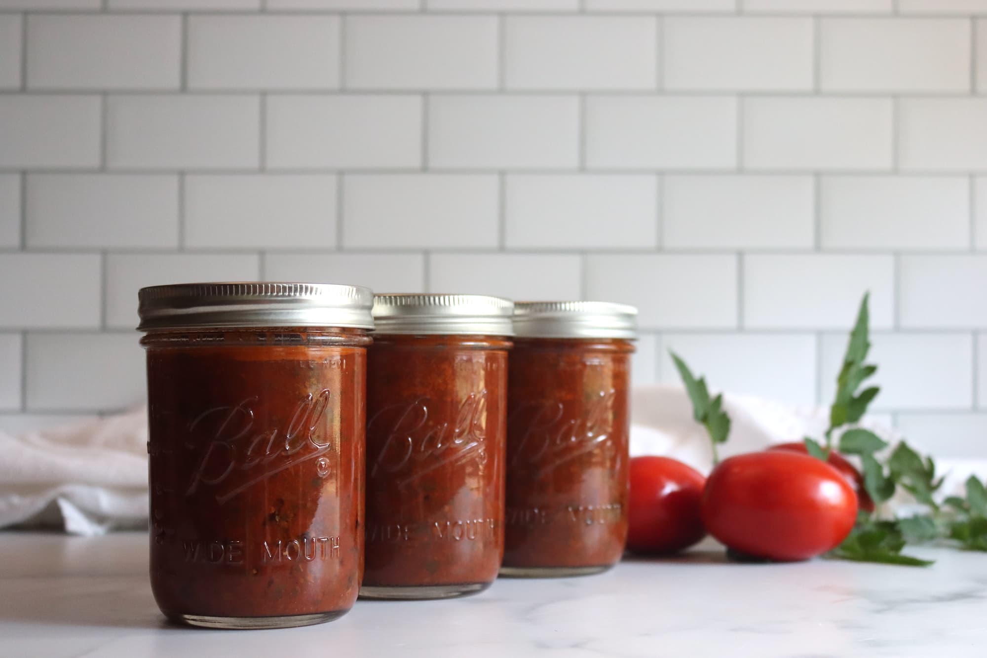 Canning Spaghetti Sauce with Meat (NCHFP Recipe)