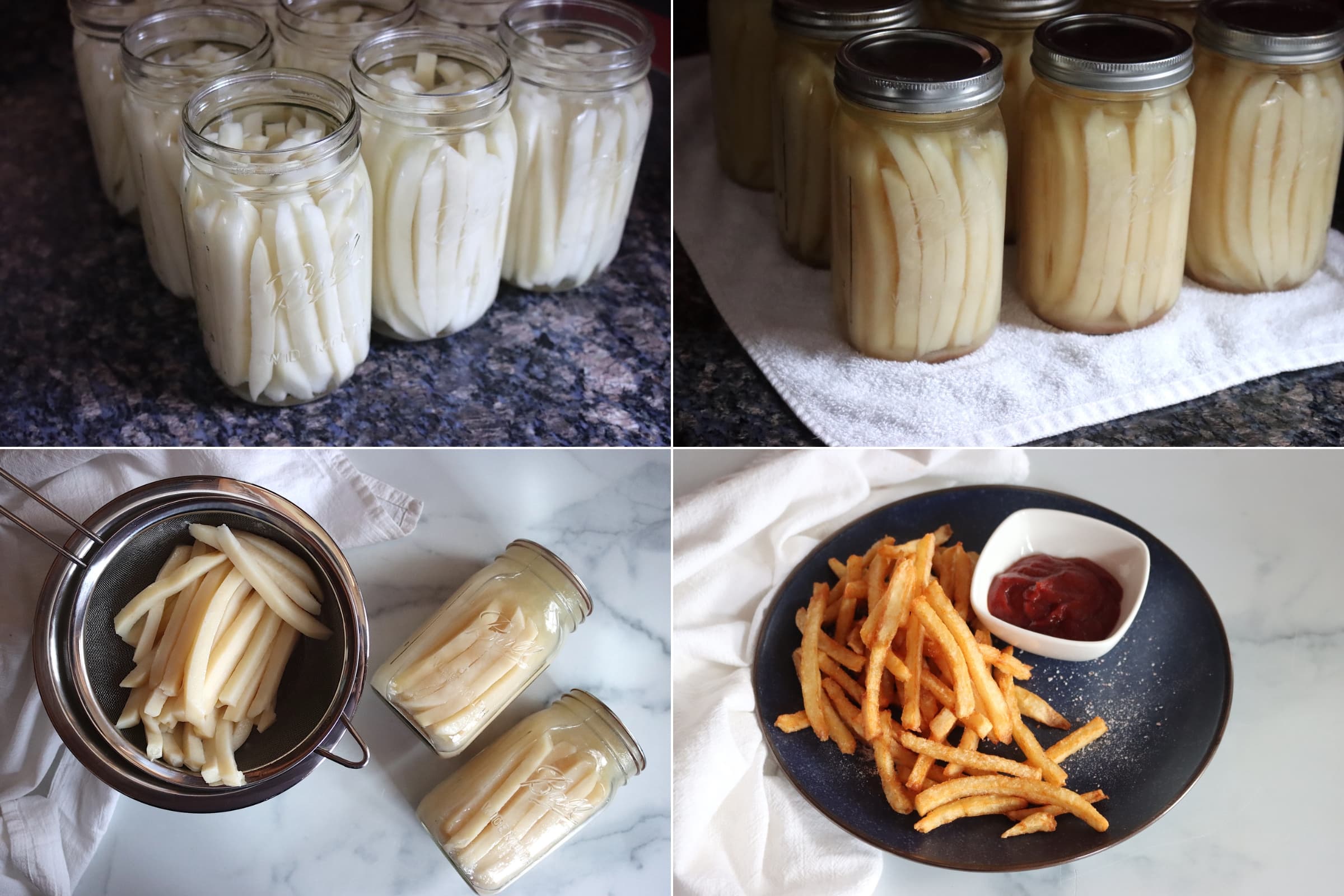 Canning French Fries