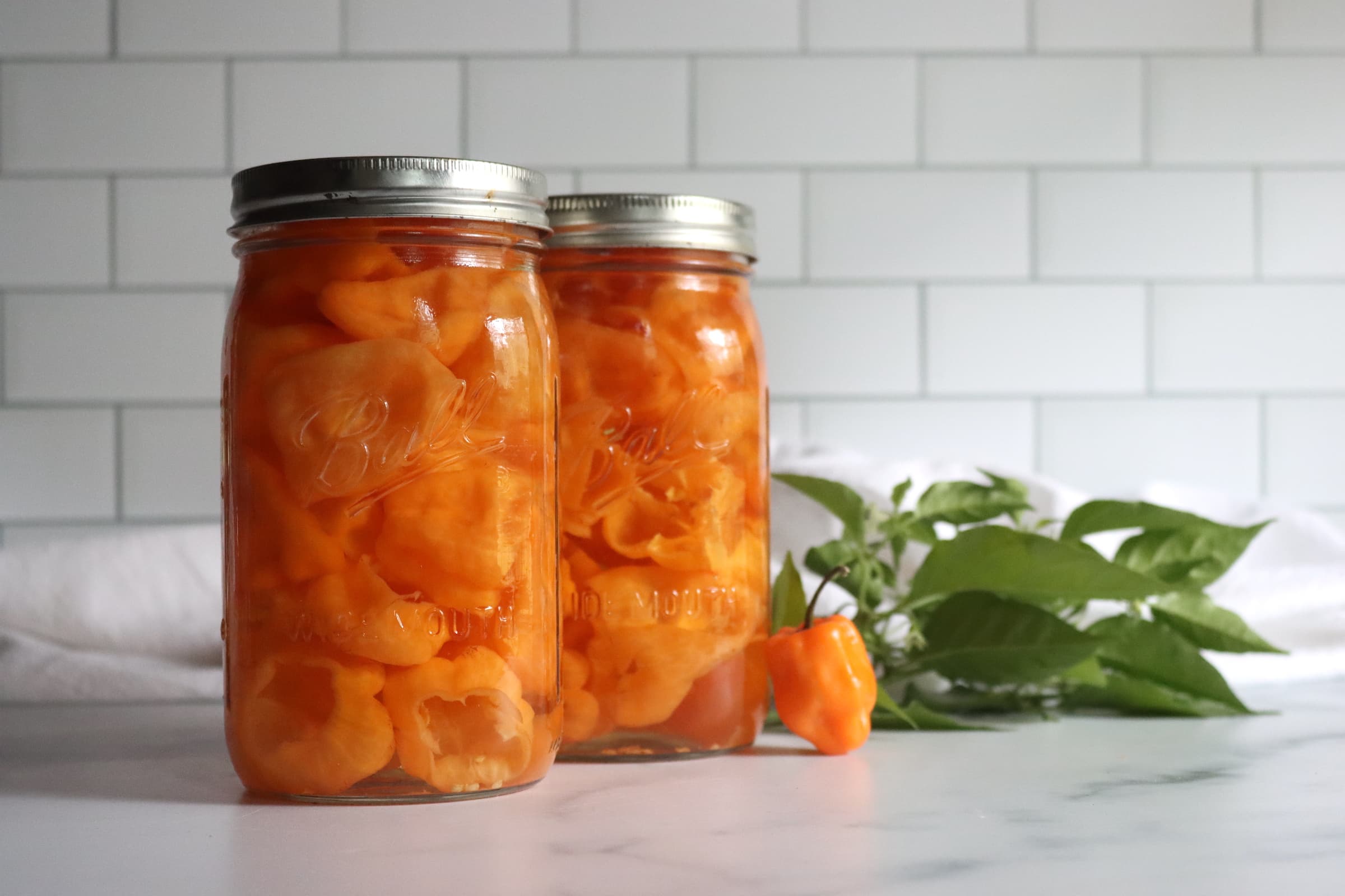 Pickled Habaneros