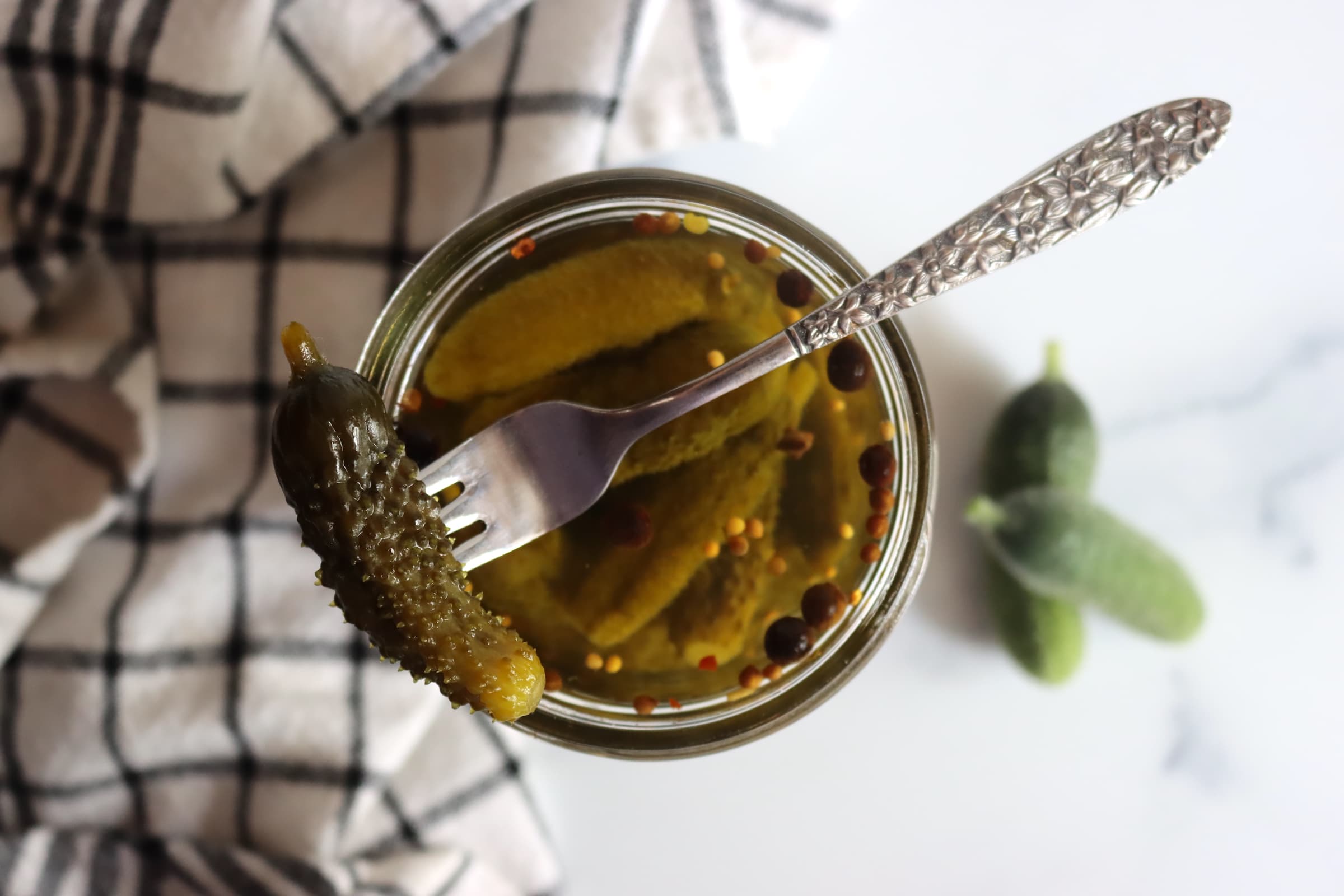 Sweet Gherkin Pickles