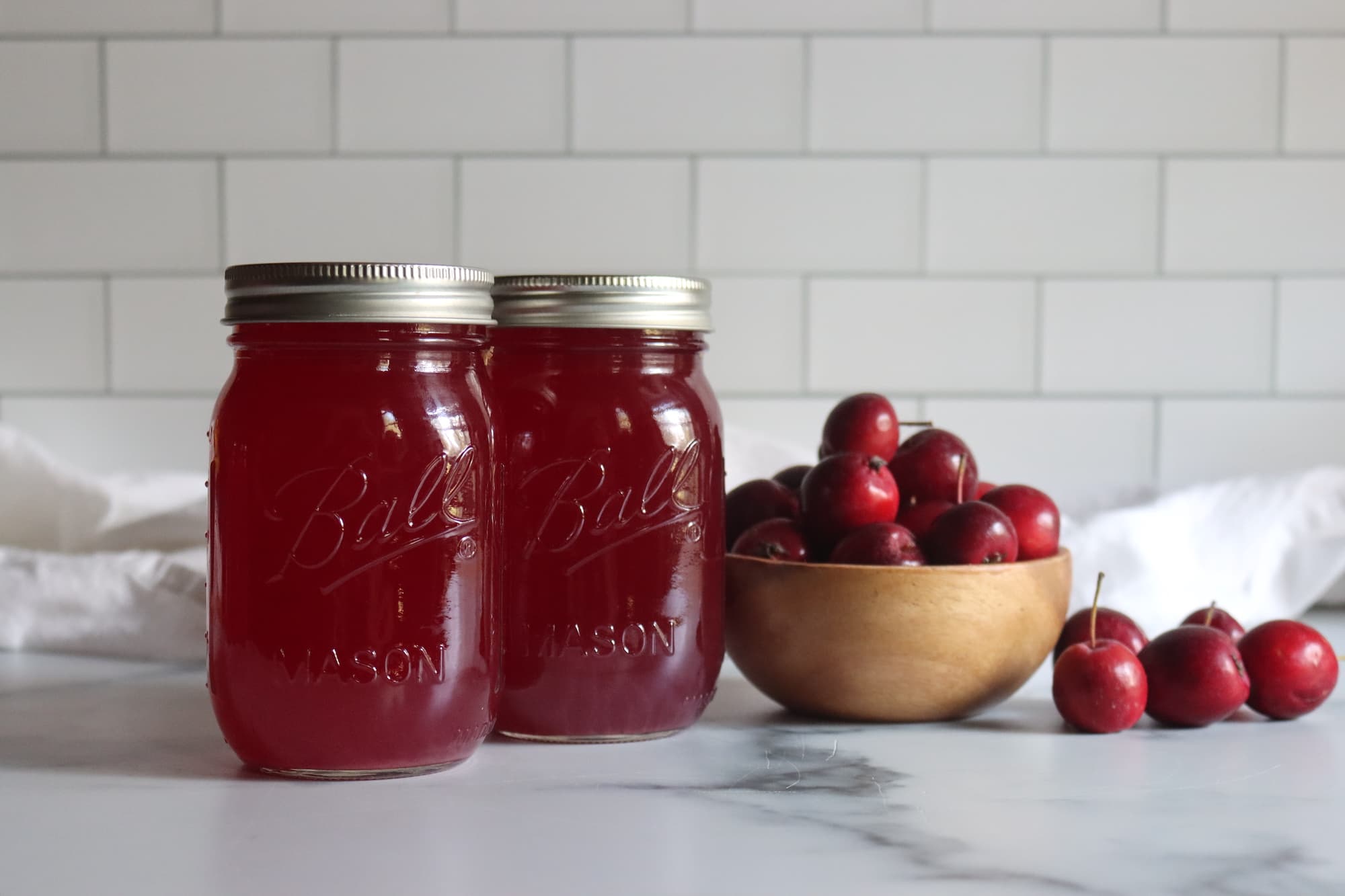 Crabapple Juice (and Syrup)