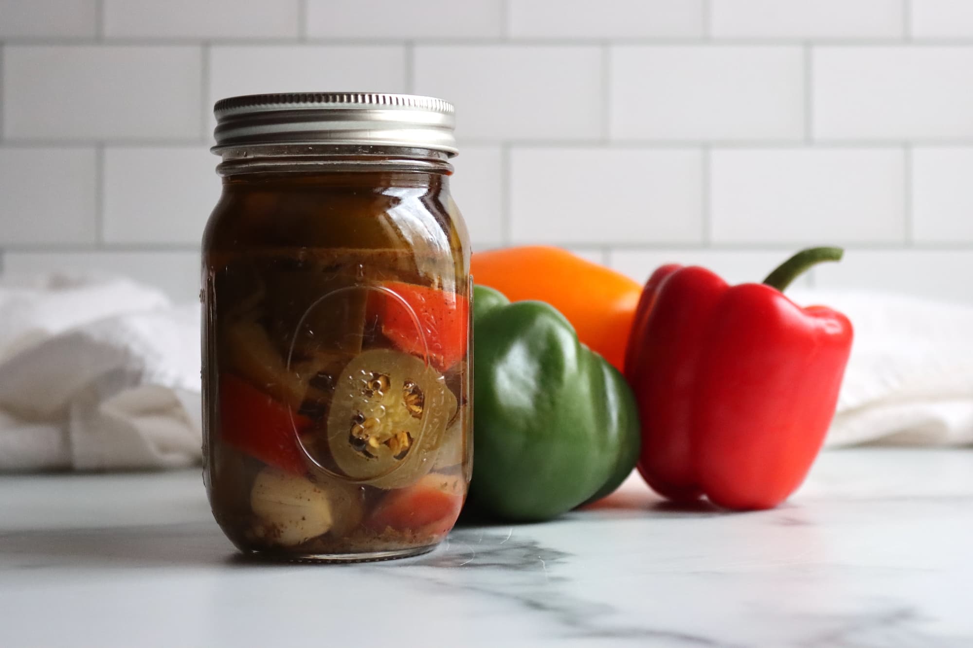 Marinated Peppers