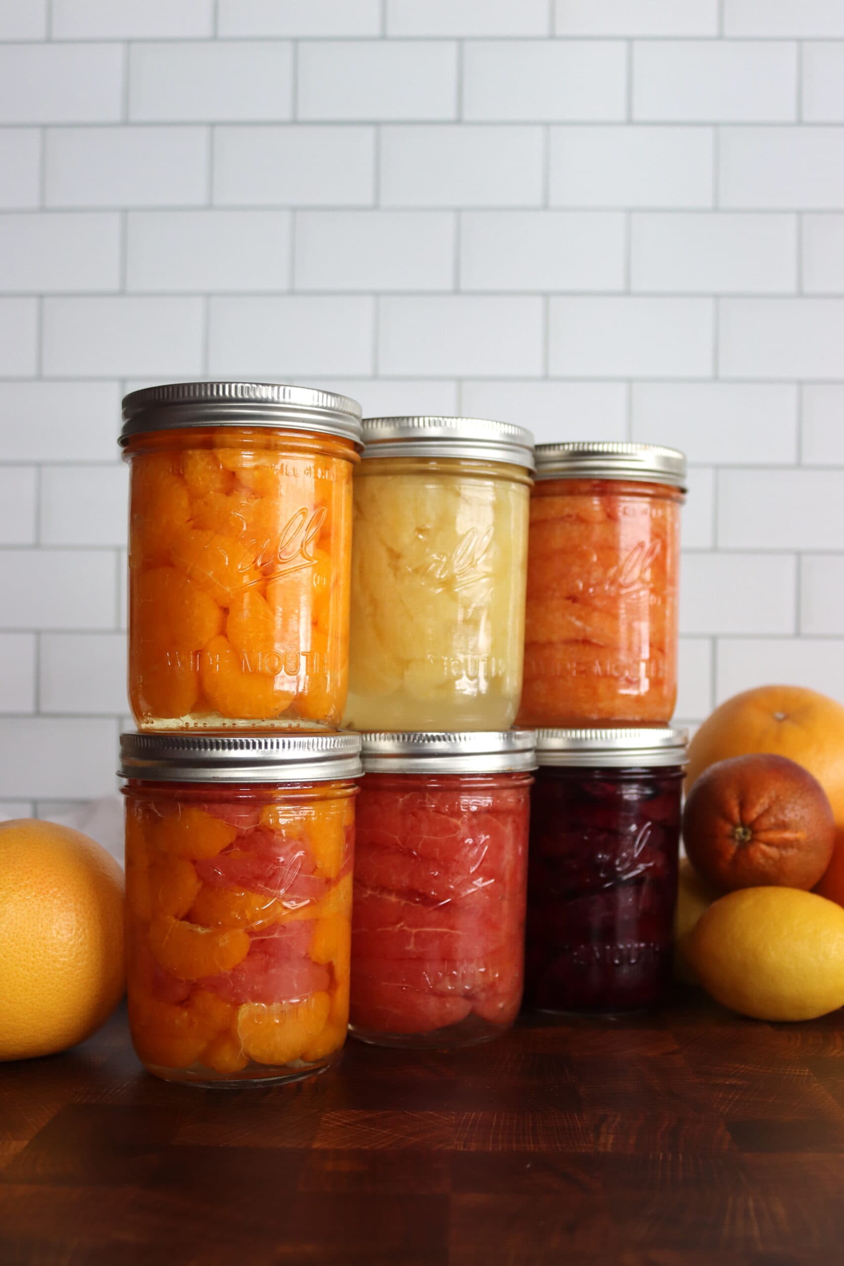 Canning Citrus Sections