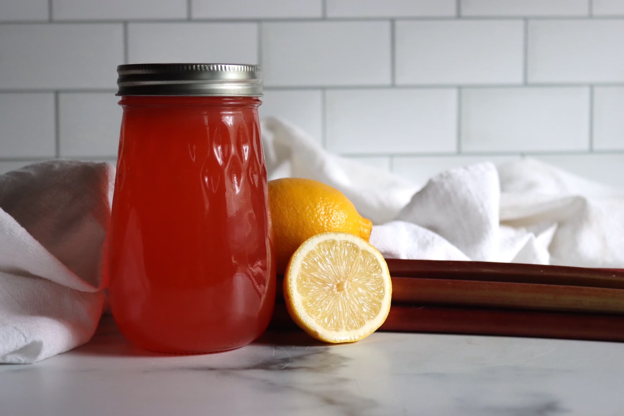 Rhubarb Lemonade Concentrate
