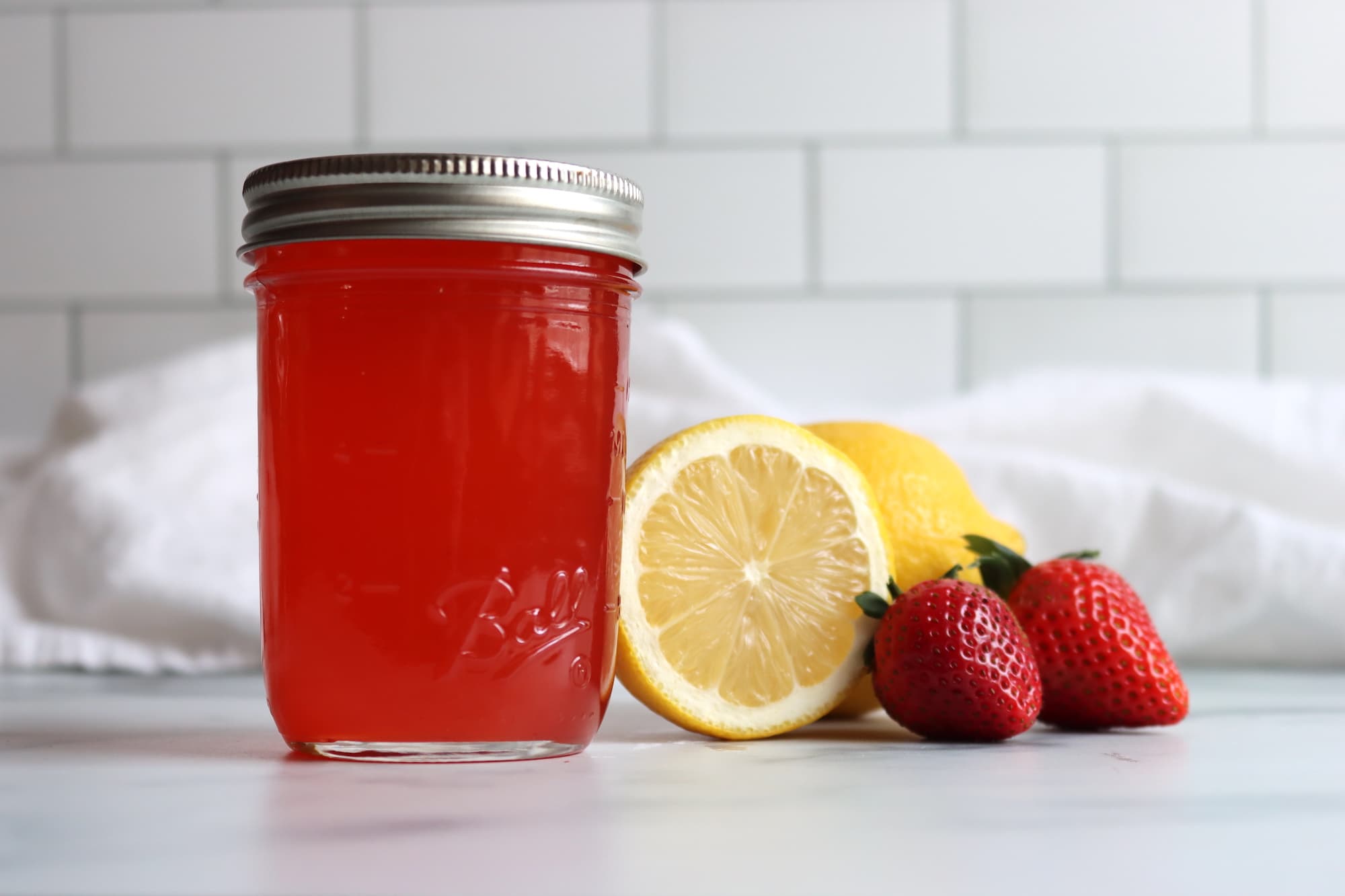 Strawberry Lemonade Jelly