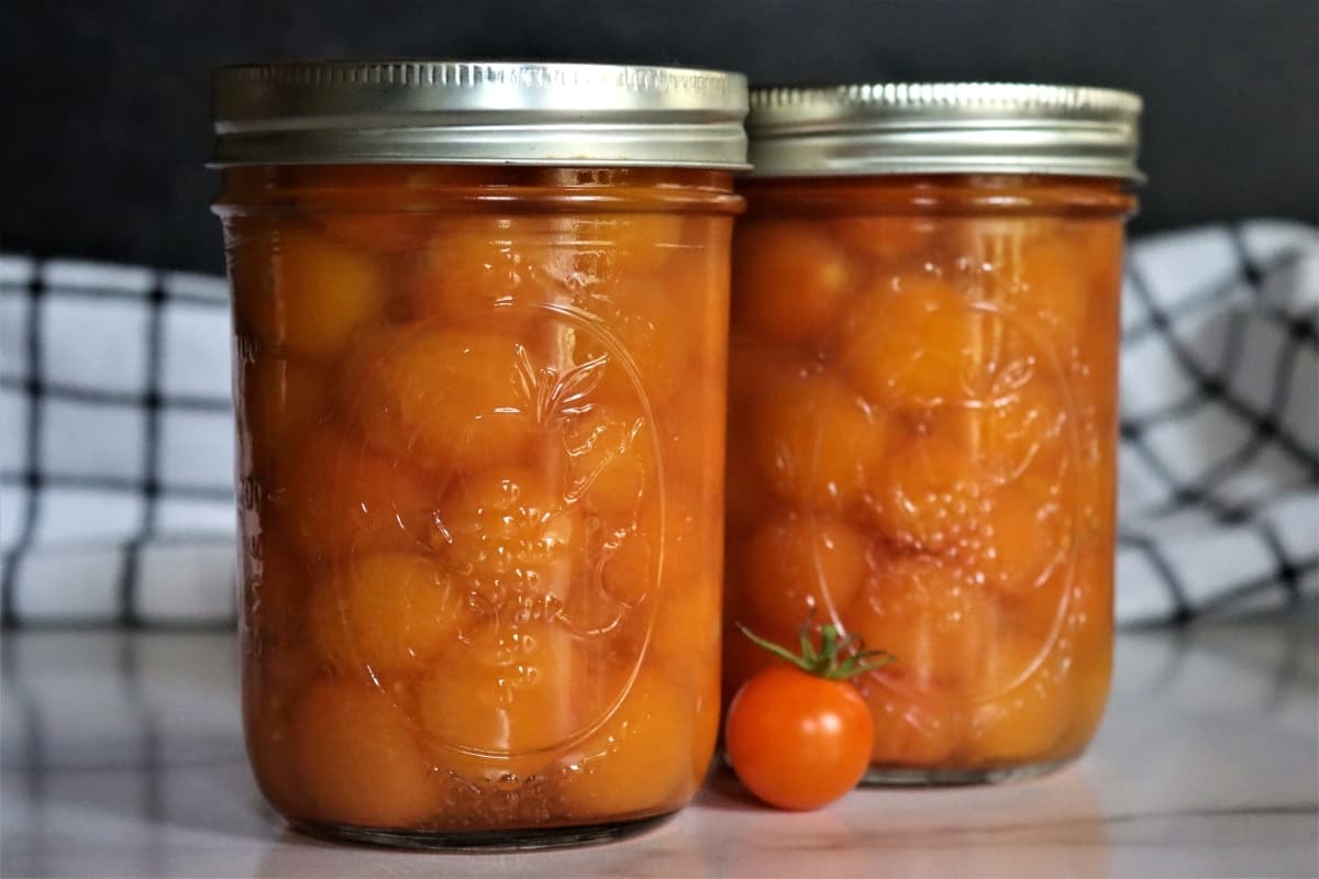 Canned Cherry Tomatoes
