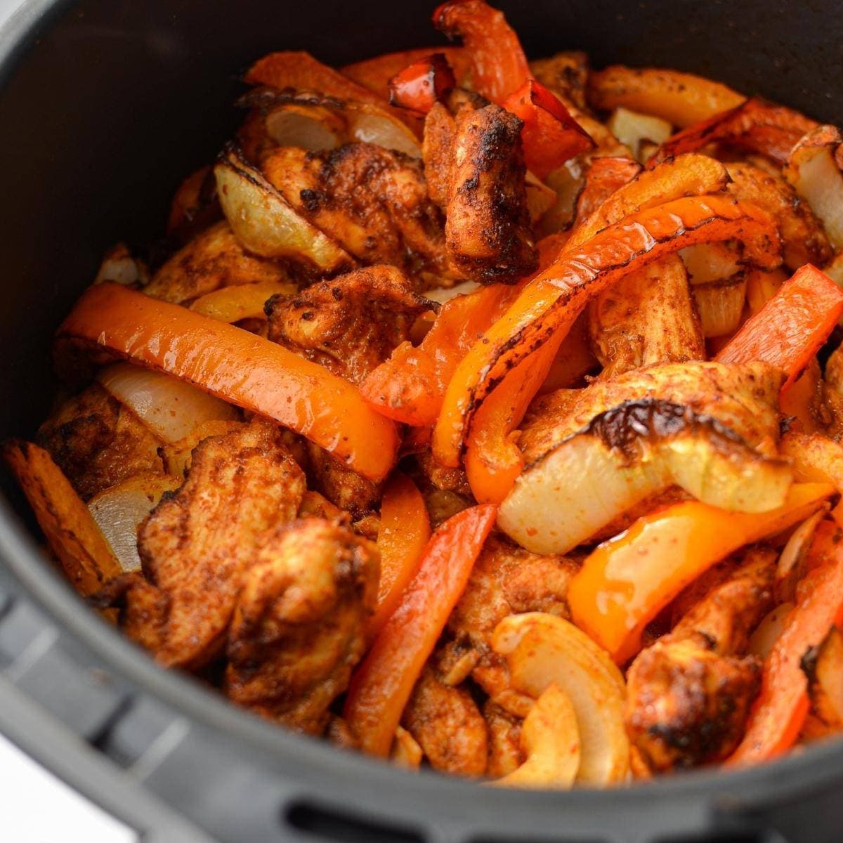 Air Fryer Chicken Fajitas