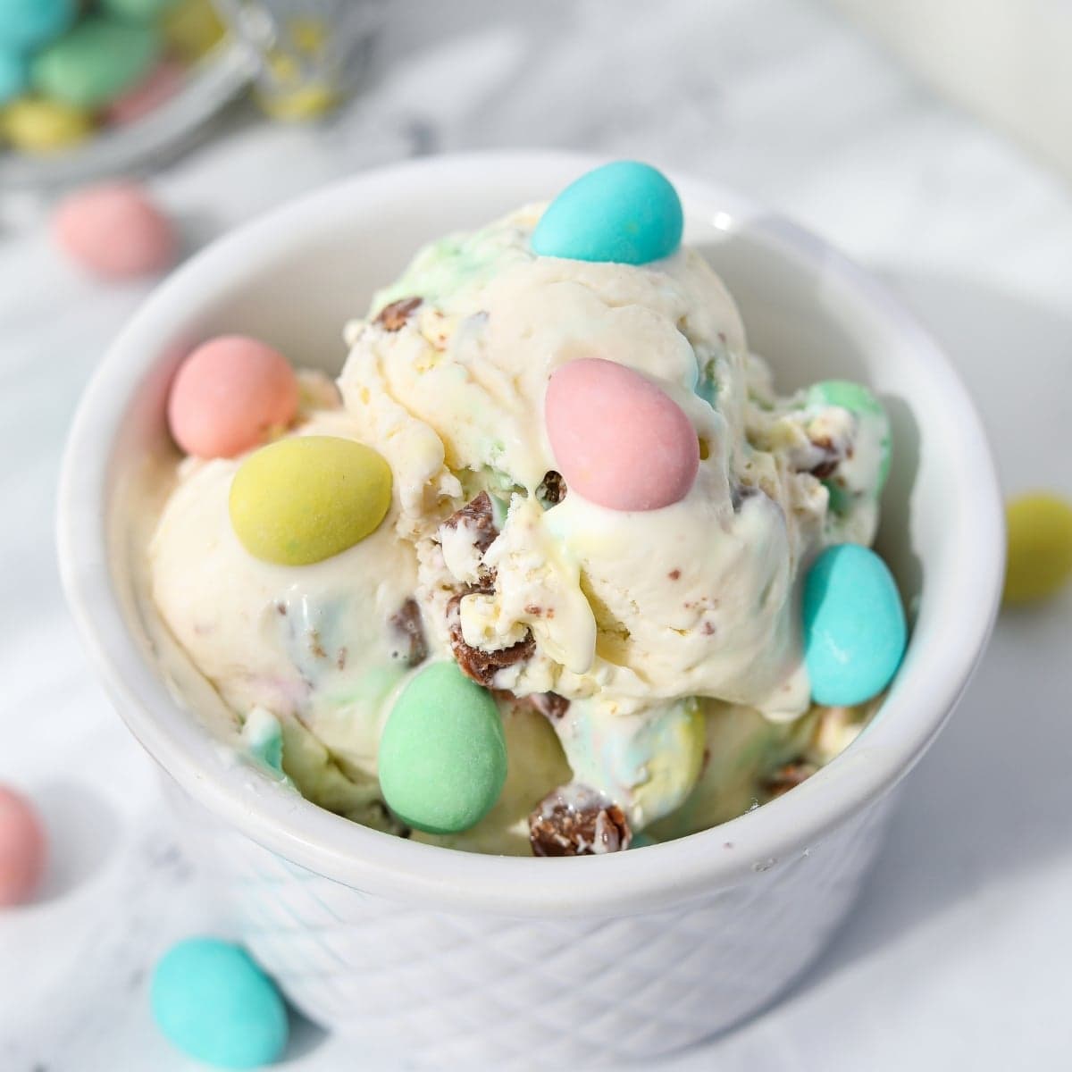 Mini Egg Ice Cream