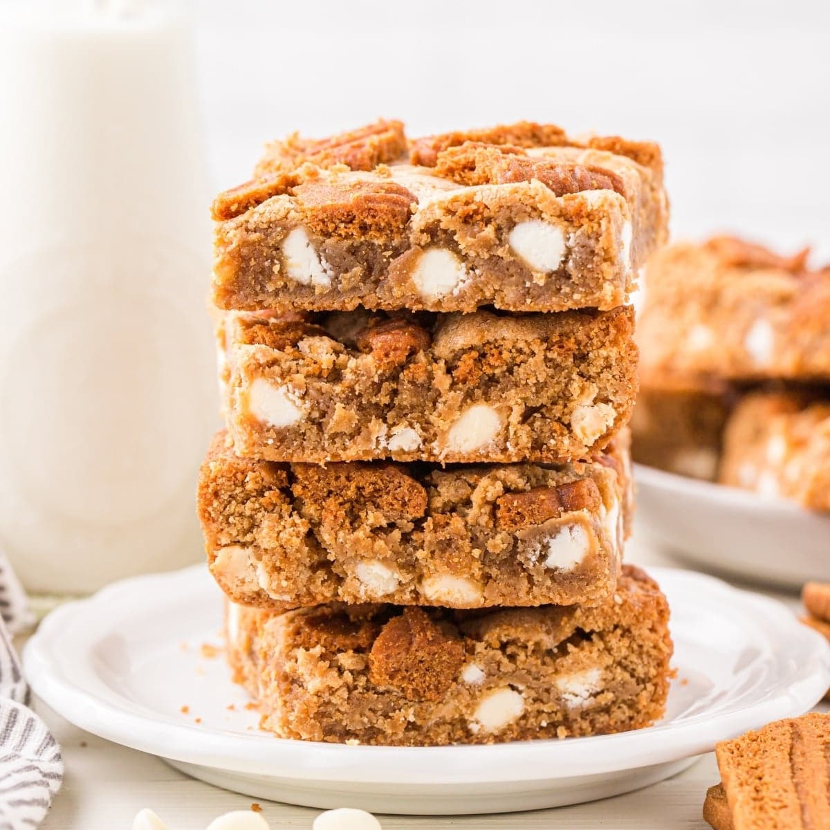 Biscoff Blondies