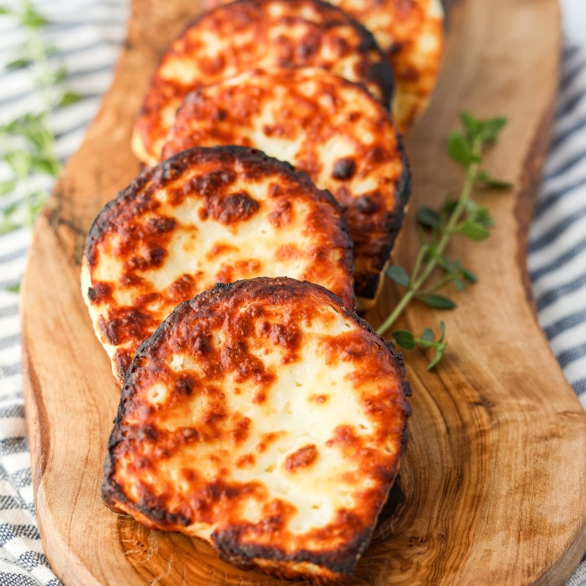 Air Fryer Halloumi Cheese