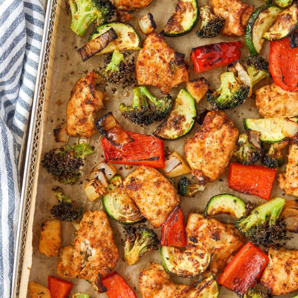 Air Fryer Chicken and Vegetables