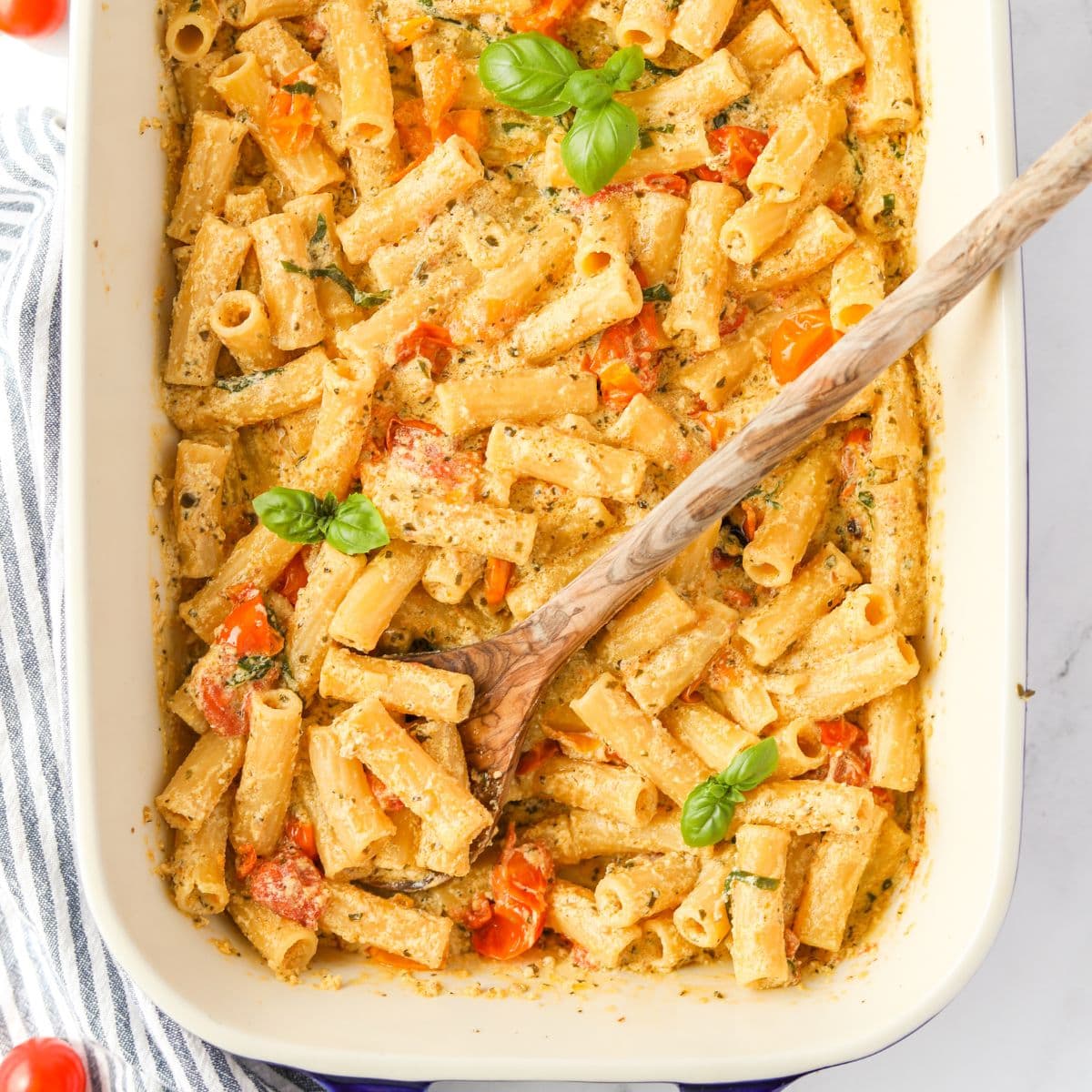 Baked Boursin Pasta
