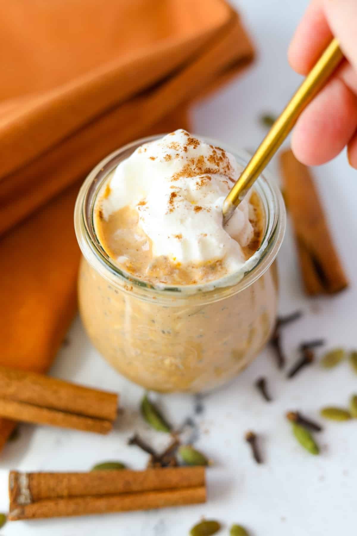 Pumpkin Pie Overnight Oats