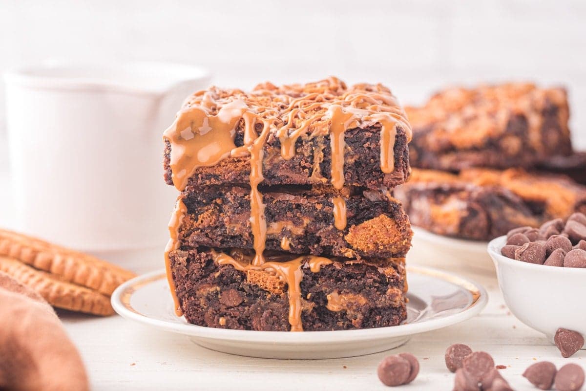 Biscoff Brownies