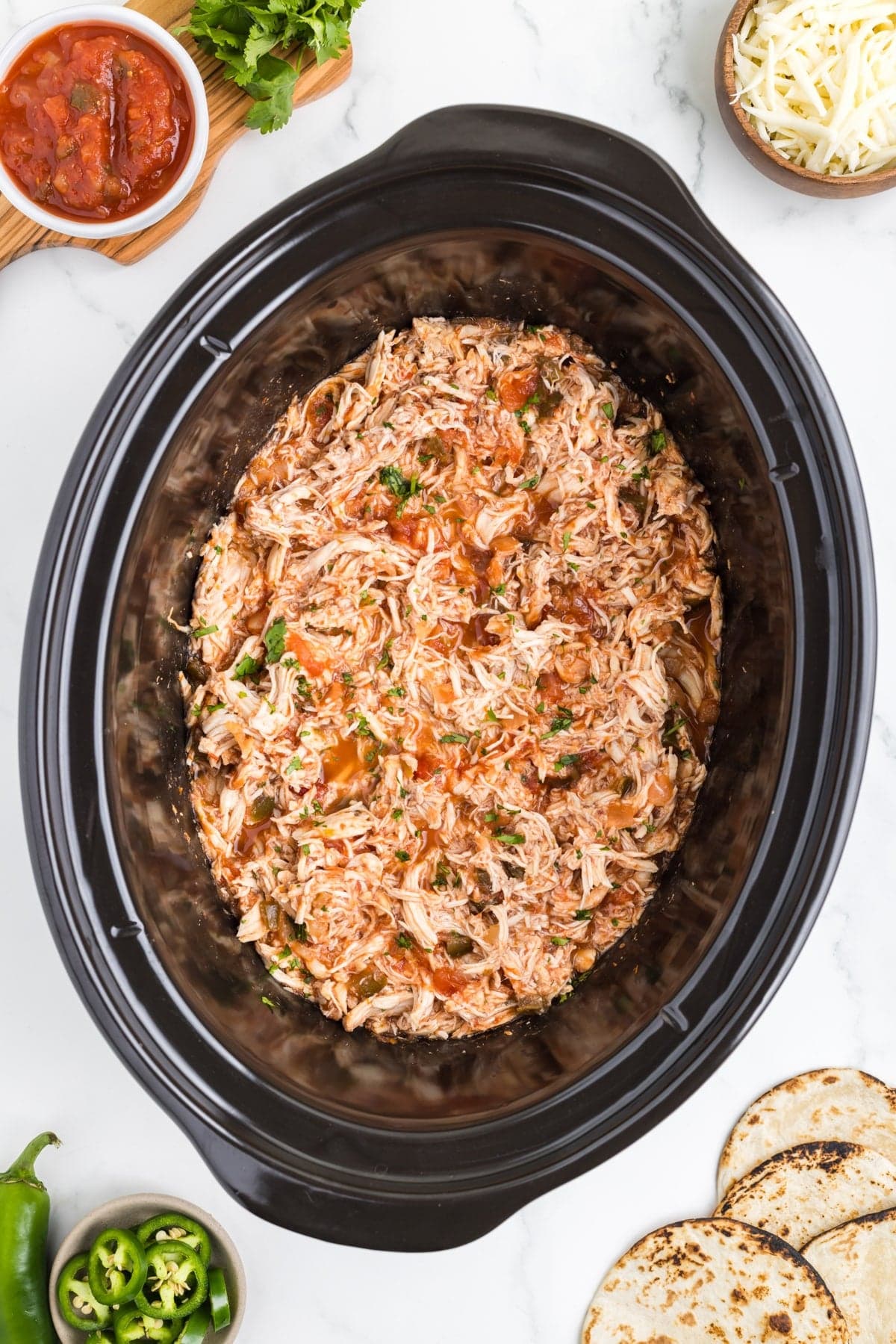 Crock Pot Salsa Chicken