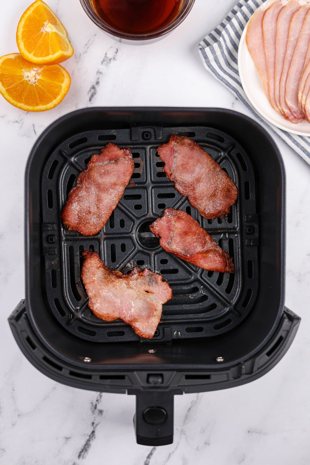 Air Fryer Canadian Bacon