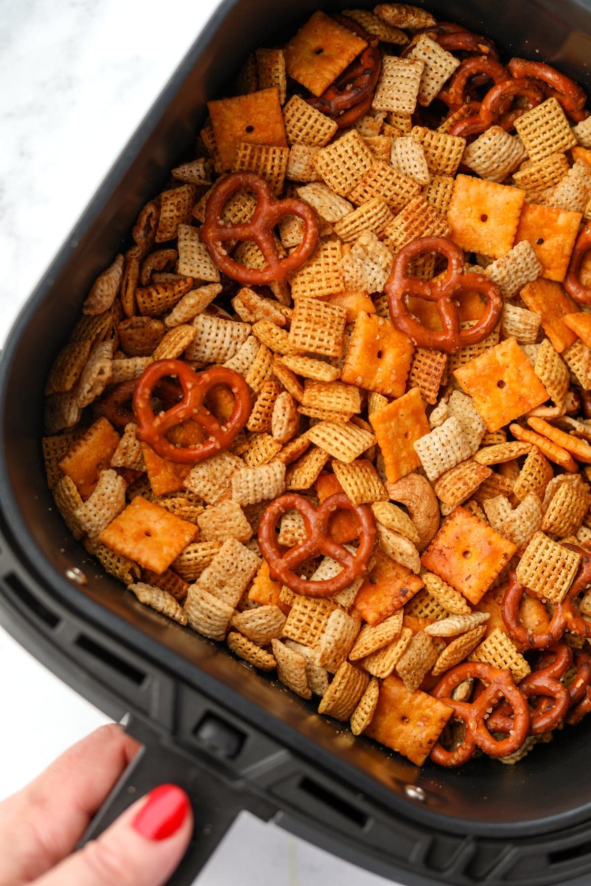 Air Fryer Chex Mix