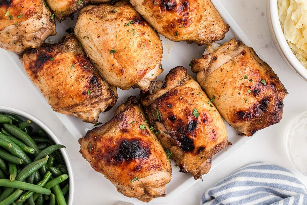 Baked Chicken Thighs