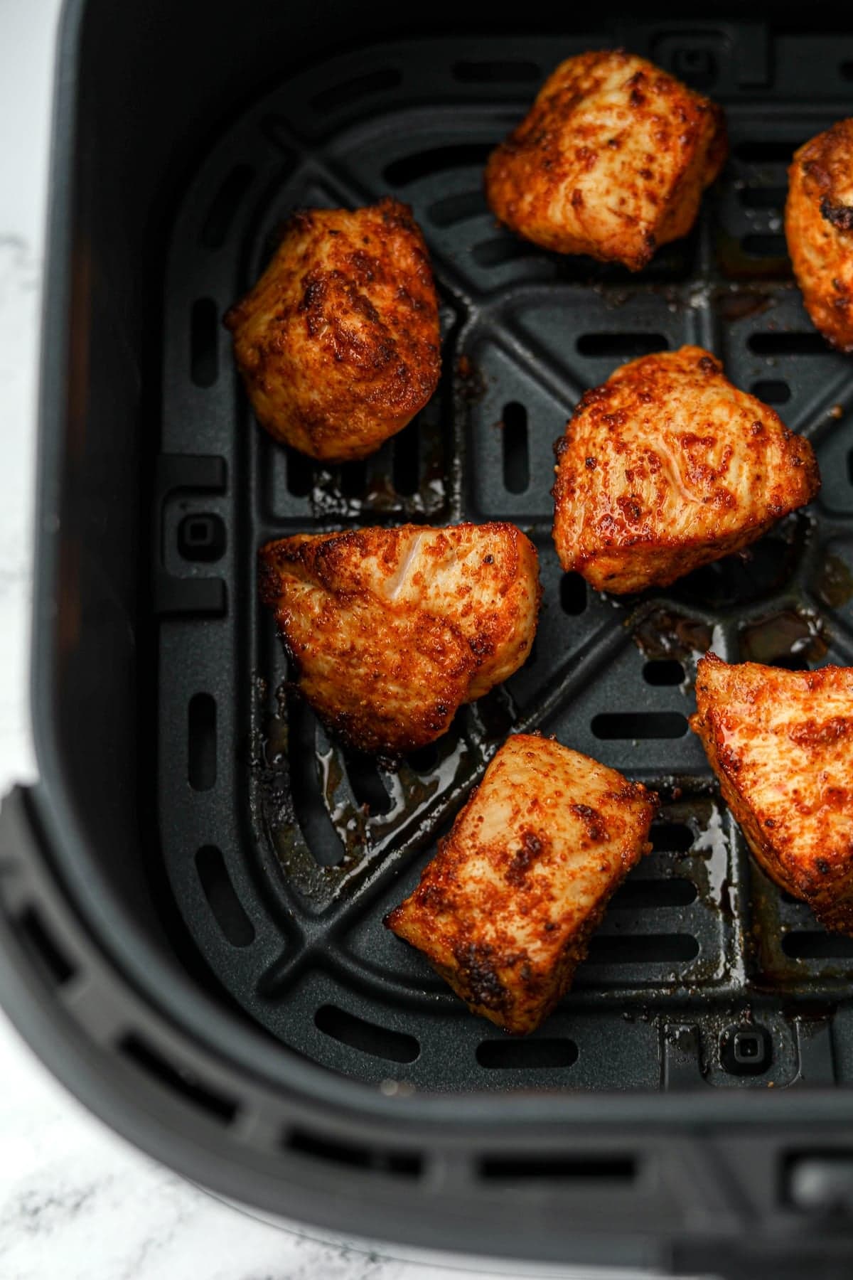 Air Fryer Chicken Bites (No Breading!)