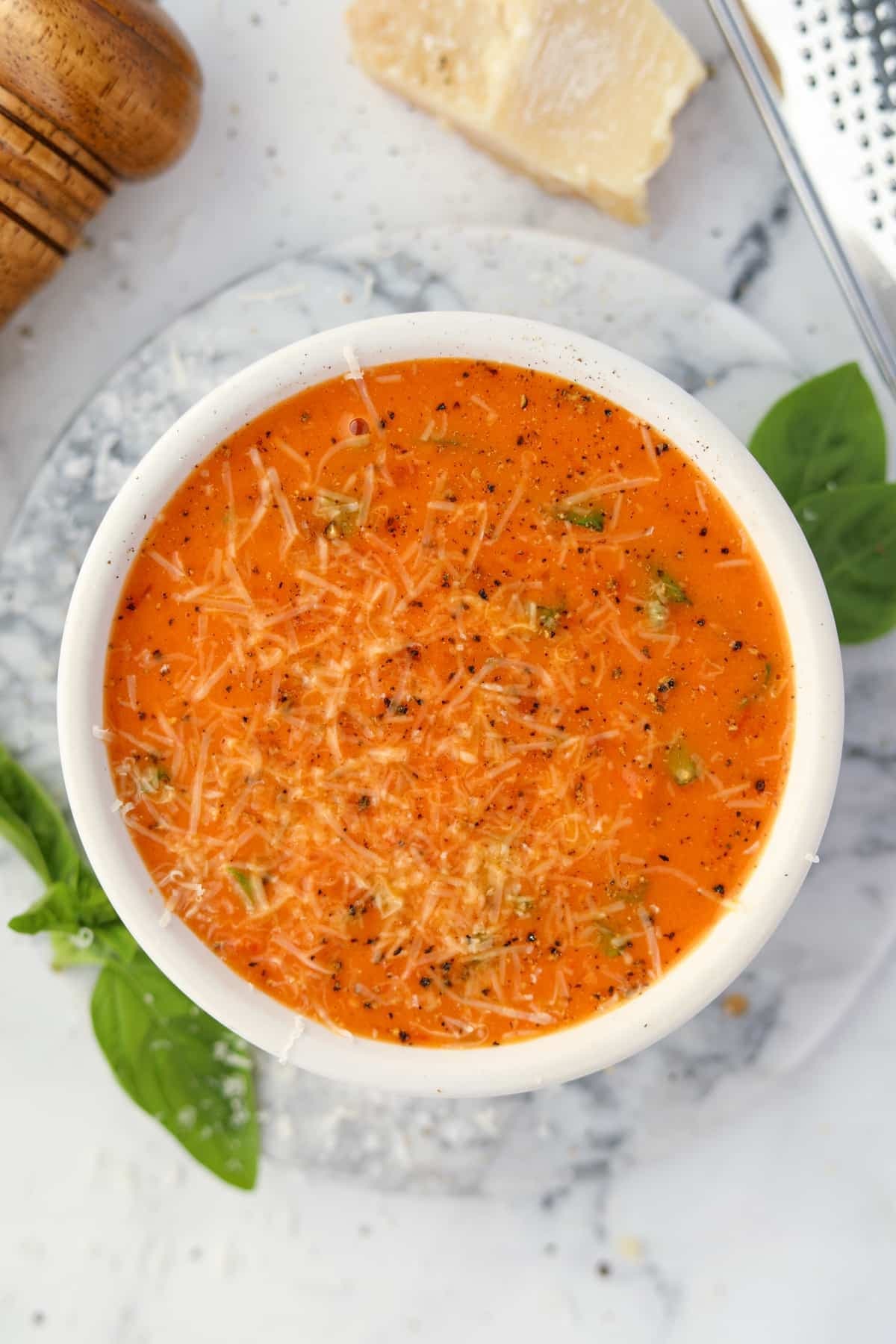 Roasted Cherry Tomato Soup