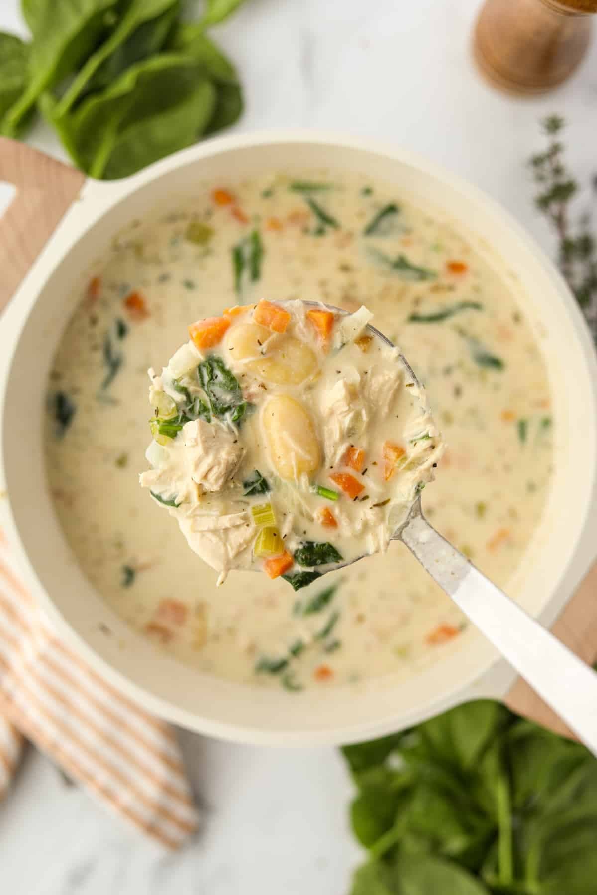 Creamy Turkey Gnocchi Soup