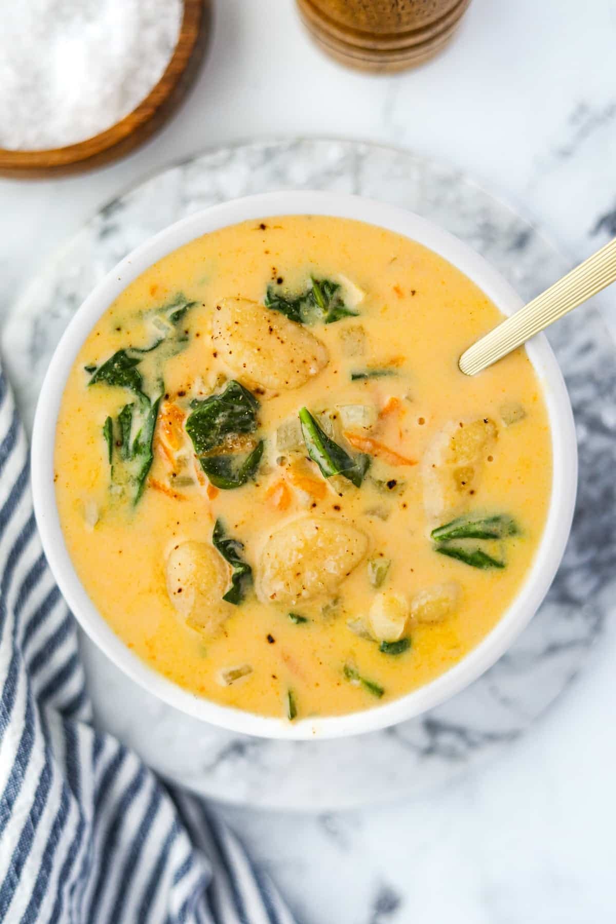 Cheesy Gnocchi Soup