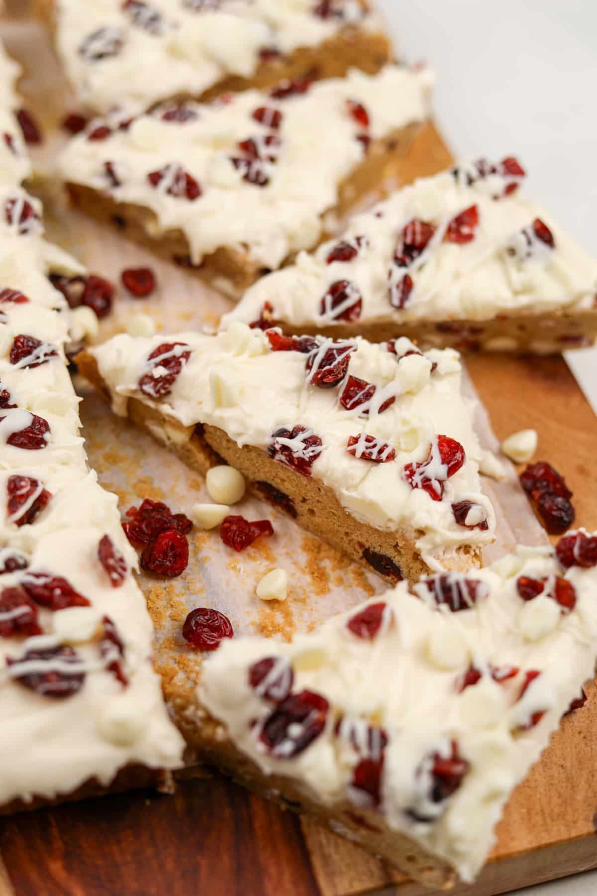 Cranberry Bliss Bars (Starbucks Copycat Recipe)