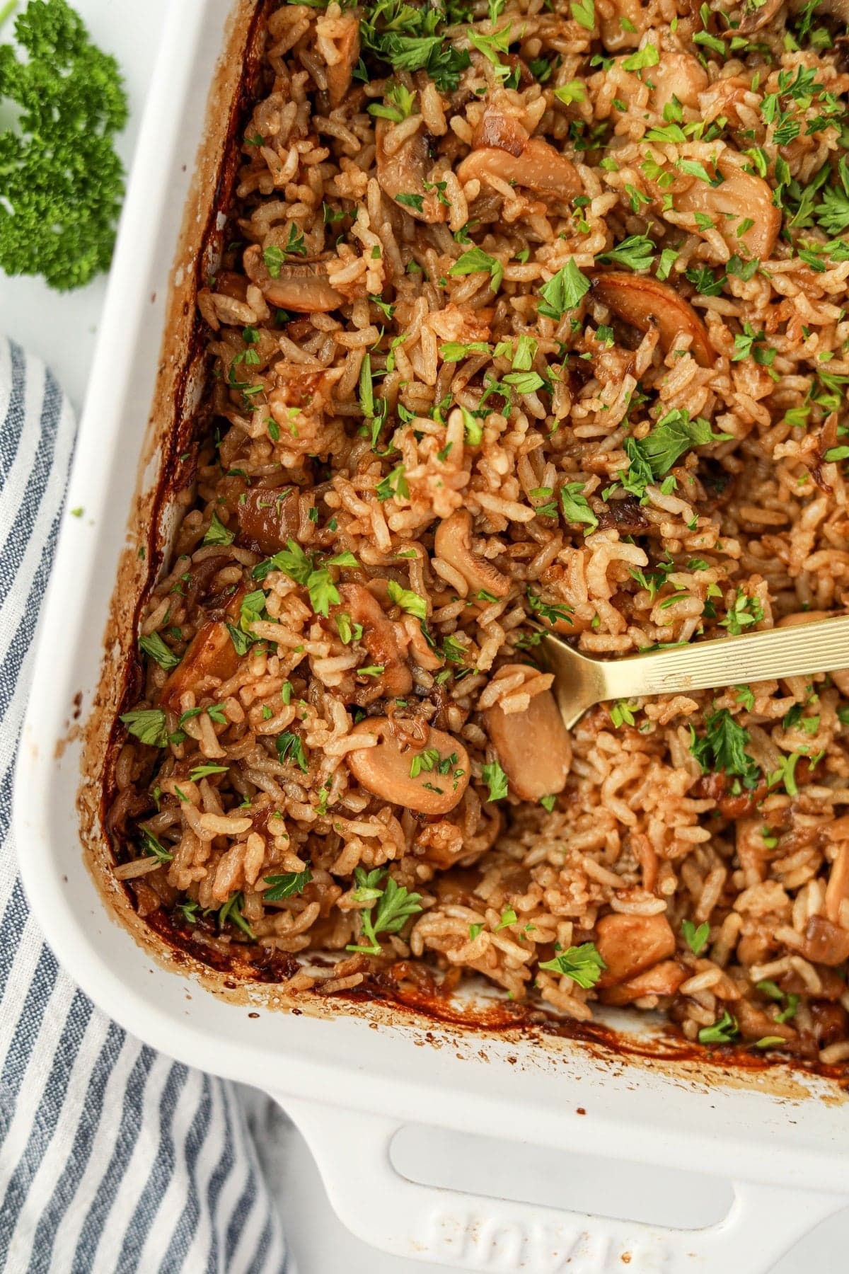 Church Lady Rice (Buttery Mushroom Rice)