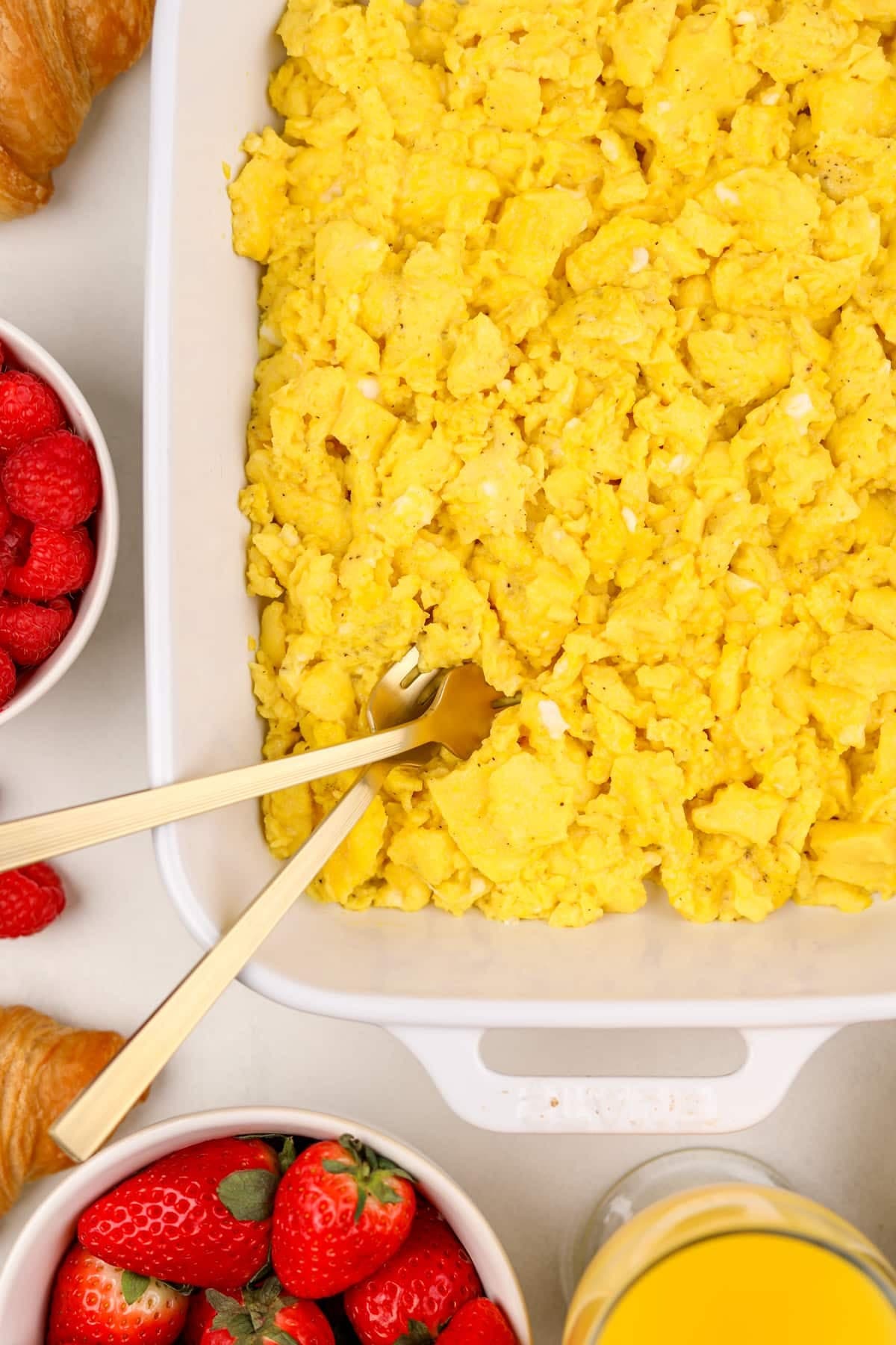 Baked Scrambled Eggs