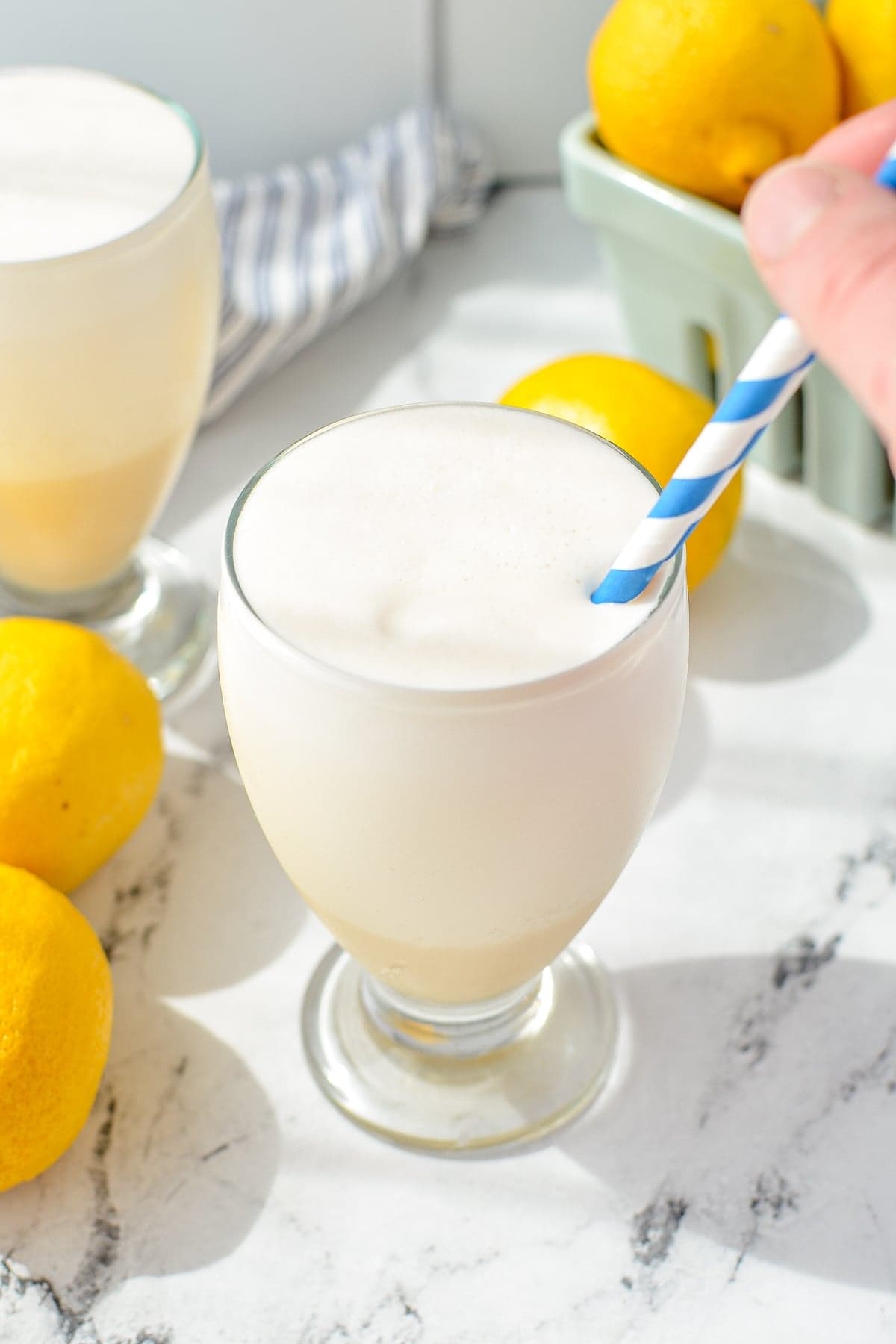 Frosted Lemonade Protein Shake