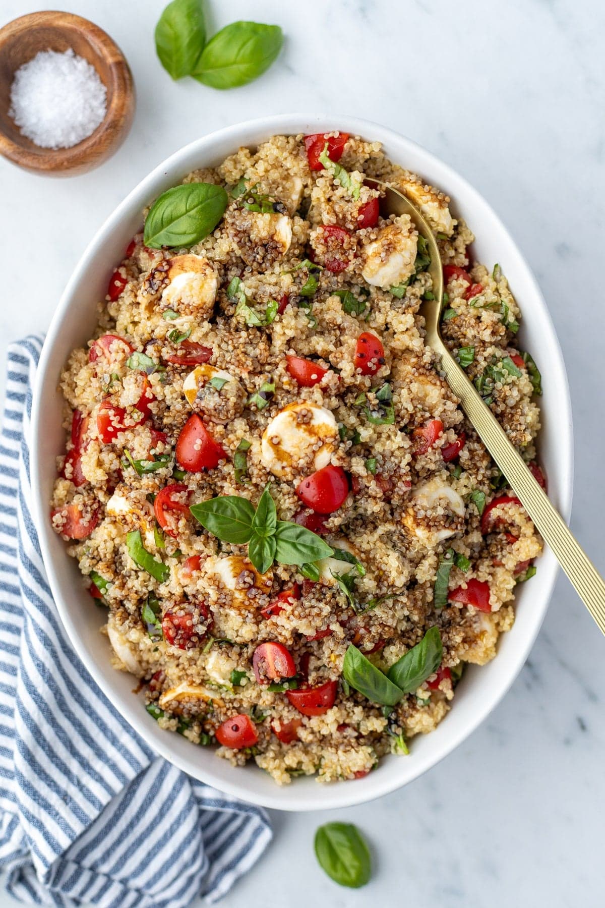 Quinoa Caprese Salad