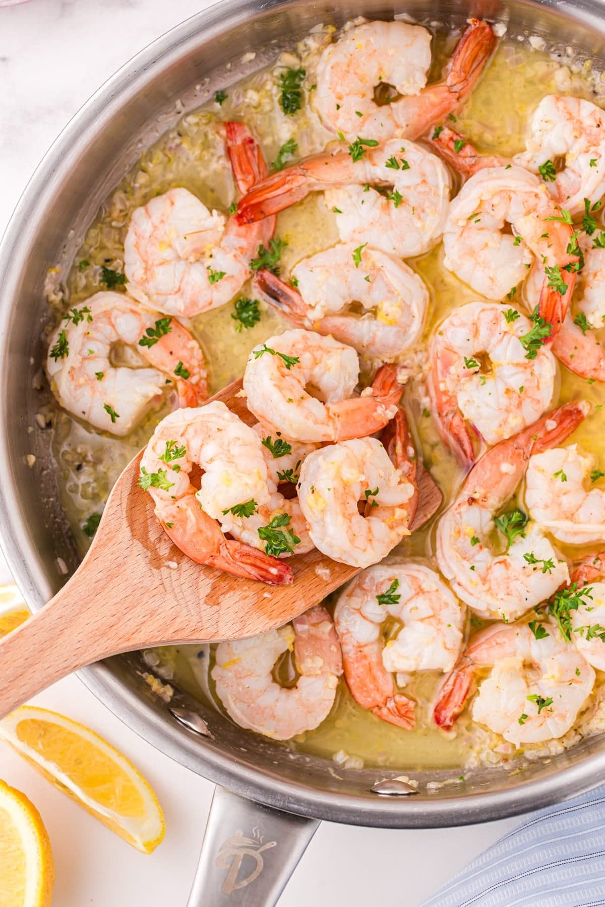 Lemon Garlic Butter Shrimp
