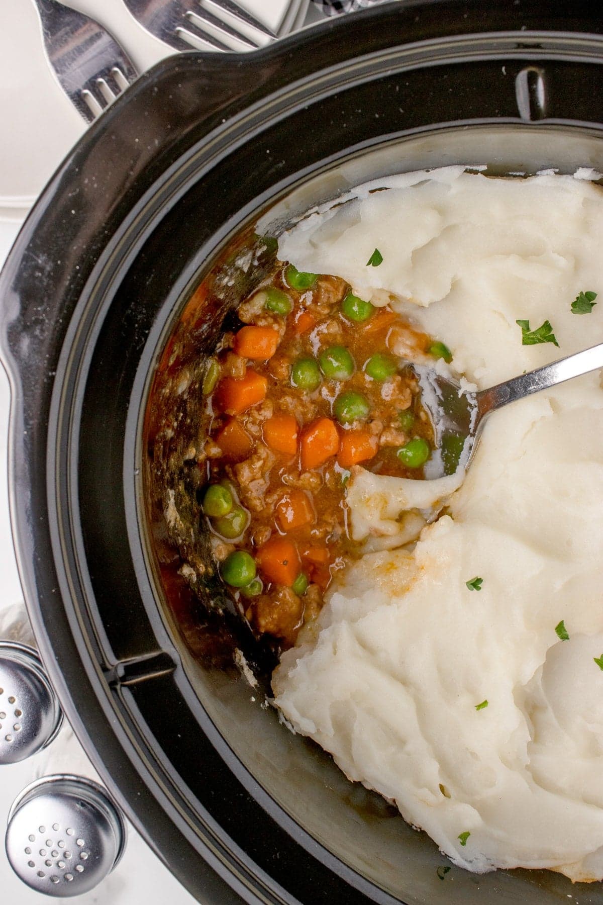 Slow Cooker Shepherd's Pie