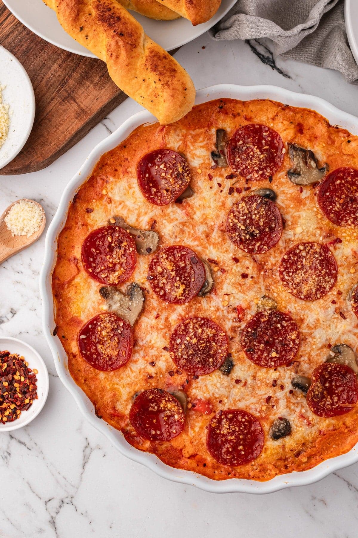 Pepperoni Pizza Dip